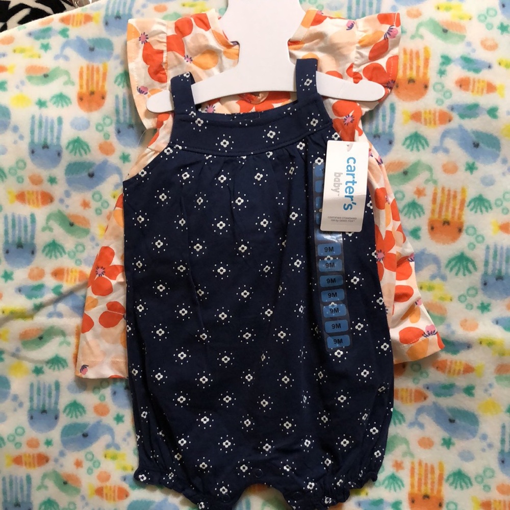 Carter’s 3-pc Infant Girls Set Final Price - Picture 2 of 15